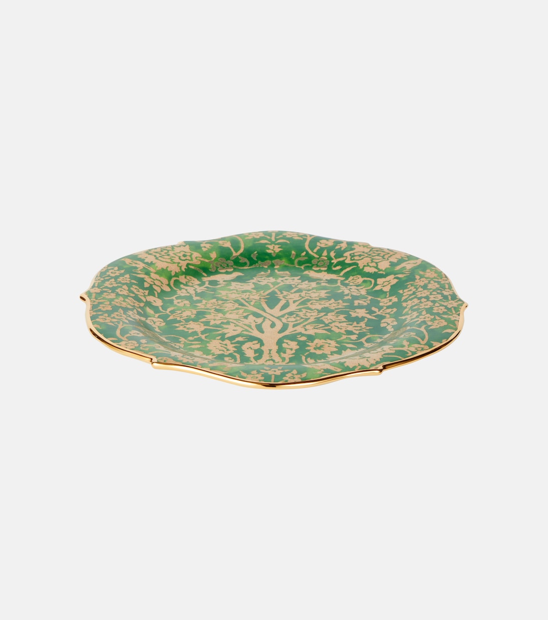 Plateau Fortuny Alberelli en porcelaine | L'Objet