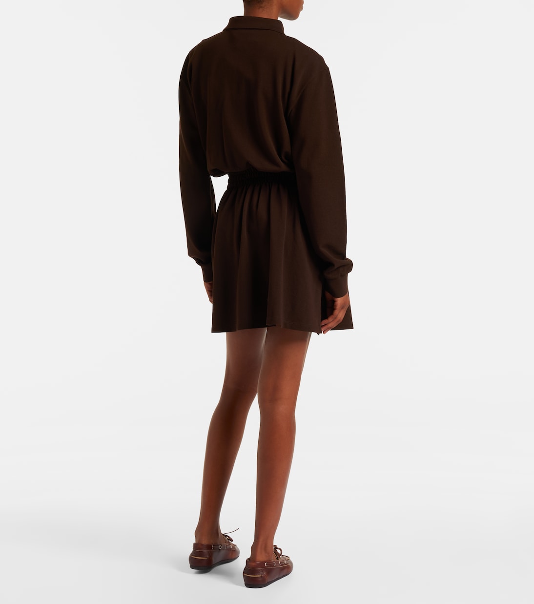 Cotton polo dress | Miu Miu