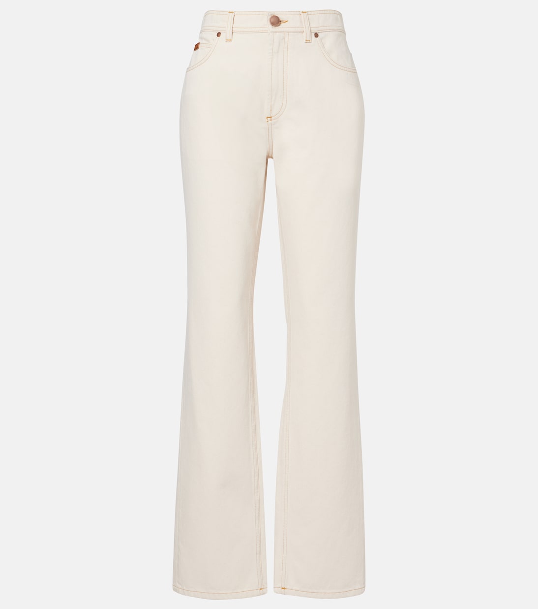 Jeans rectos de tiro alto | Tod's