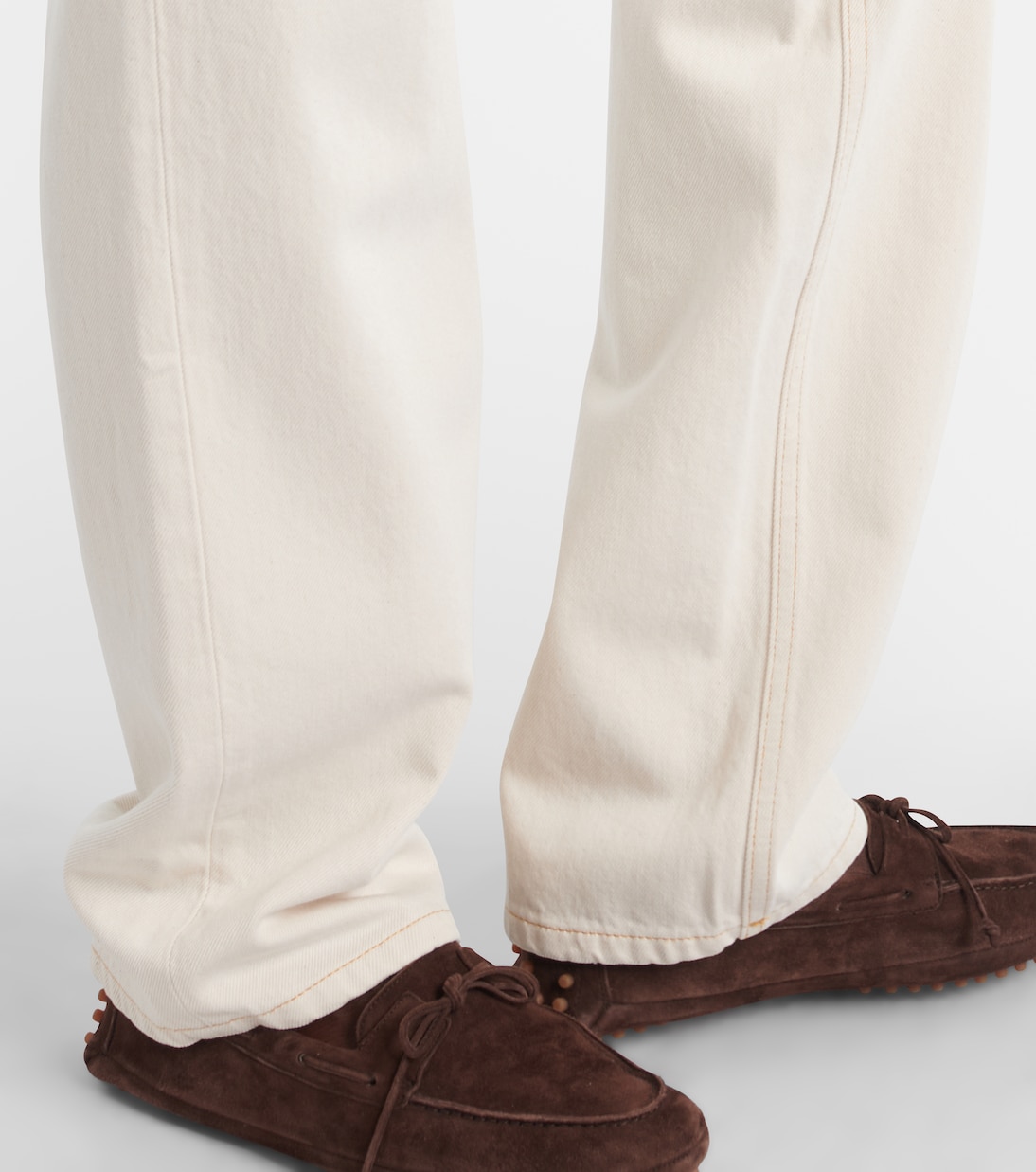 Jeans rectos de tiro alto | Tod's