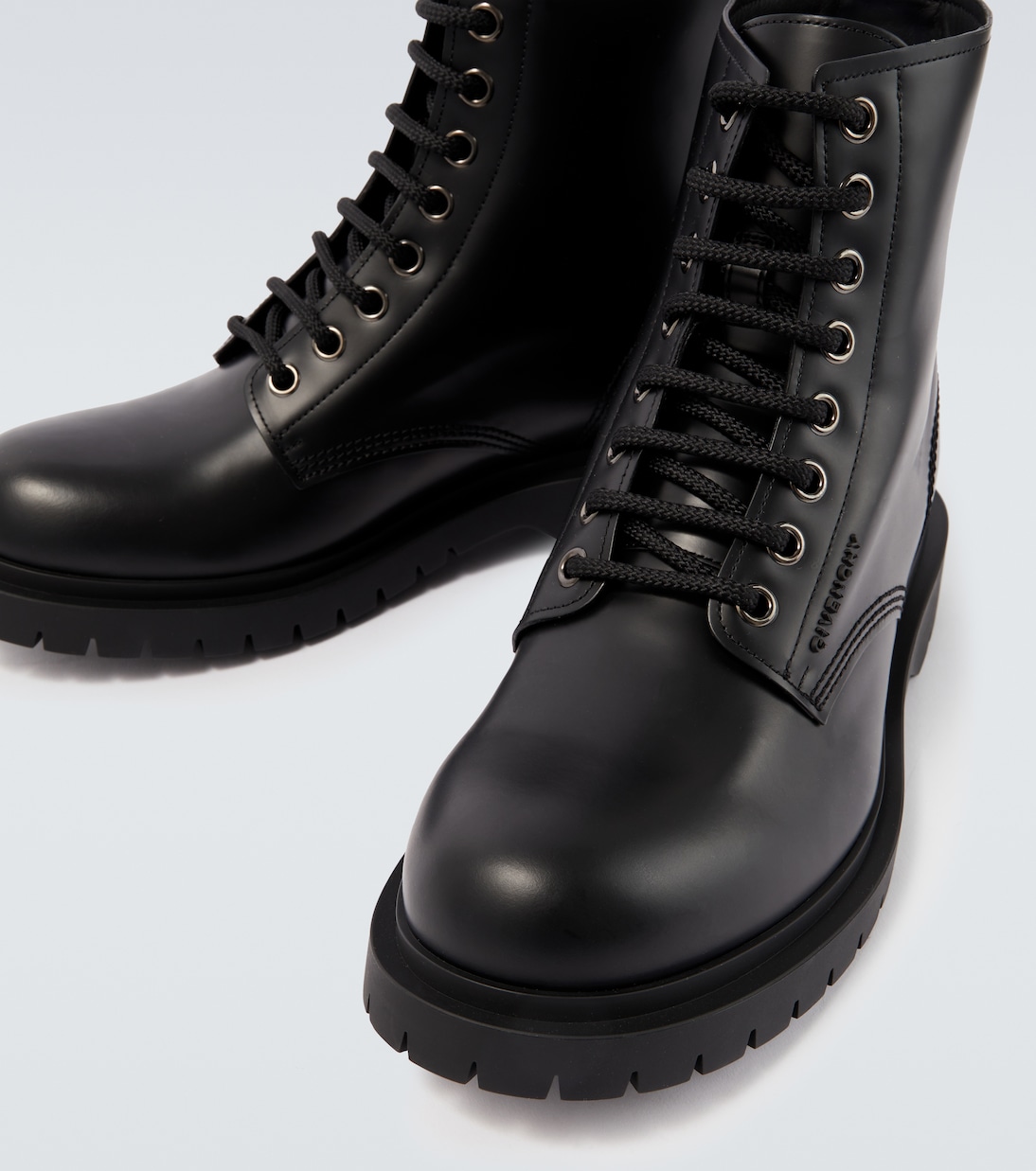 Botas de piel con cordones  | Givenchy