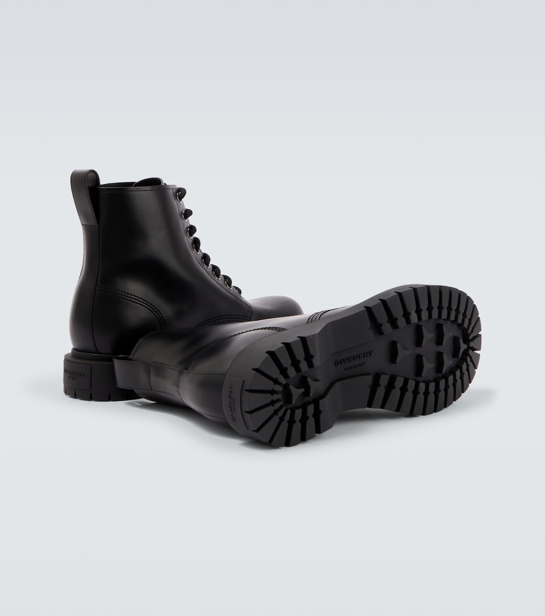 Botas de piel con cordones  | Givenchy
