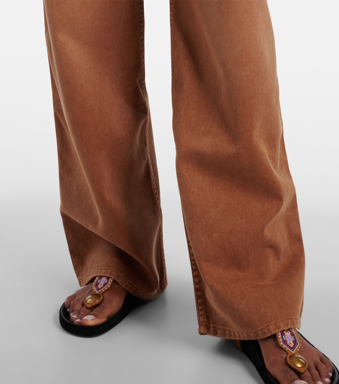 Rodaynaga high-rise wide-leg jeans | Isabel Marant