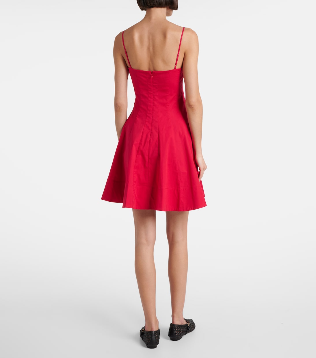 Wylie cotton minidress | Staud