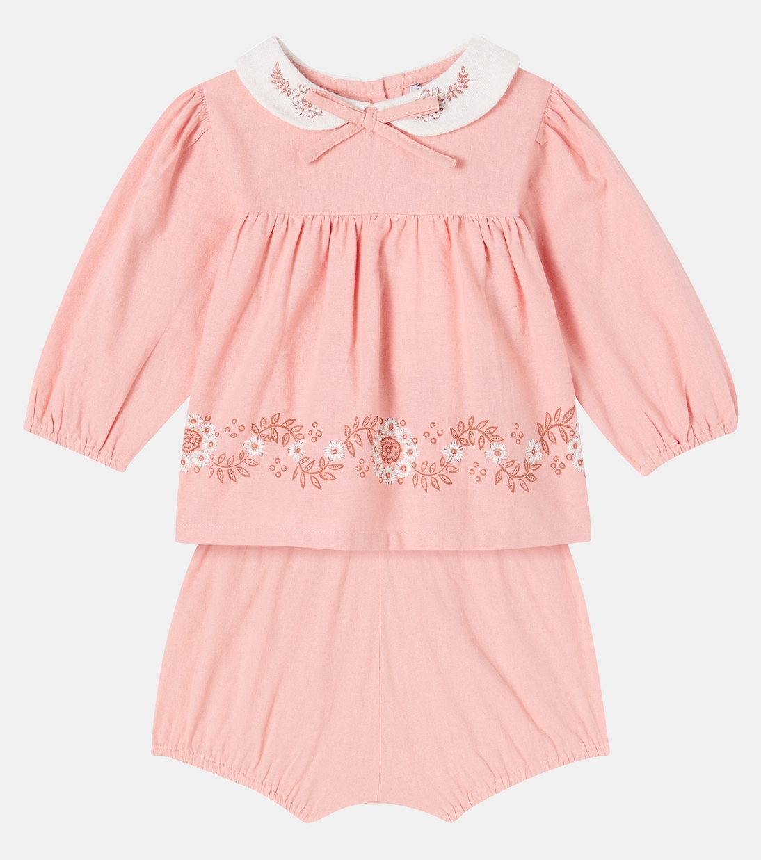 Baby - Top e culottes Scarlet in cotone | Bebe Organic