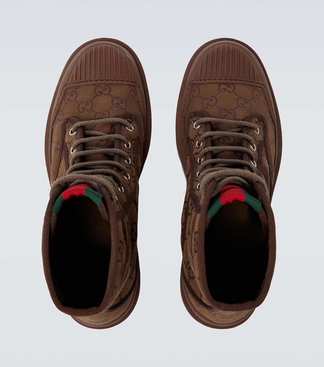 Schnürstiefel New Sherlin GG aus Canvas | Gucci