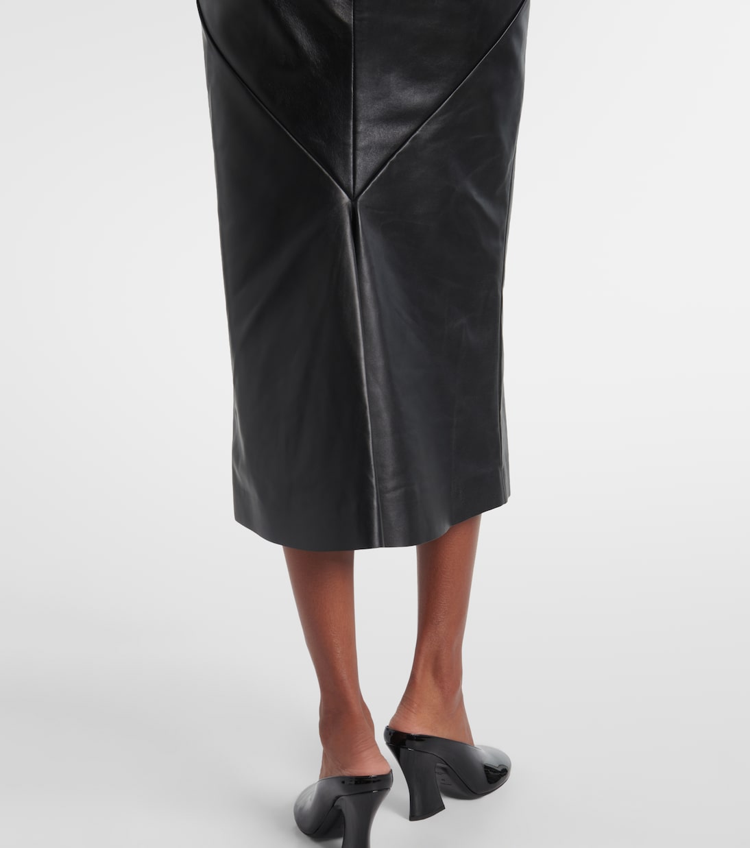 High-rise leather pencil skirt | Givenchy
