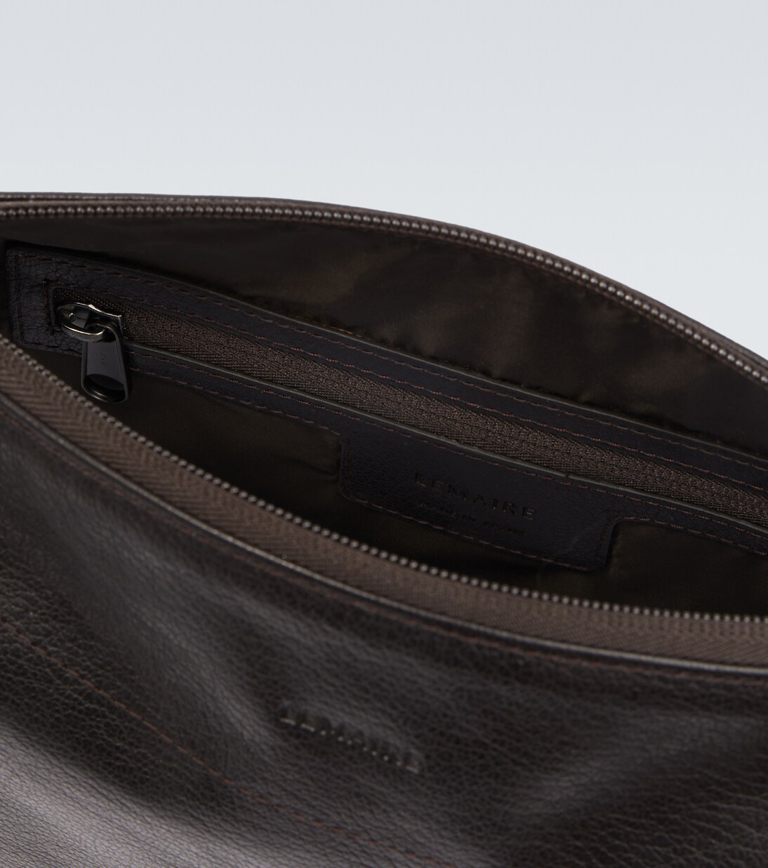 Folio Small leather crossbody bag | Lemaire