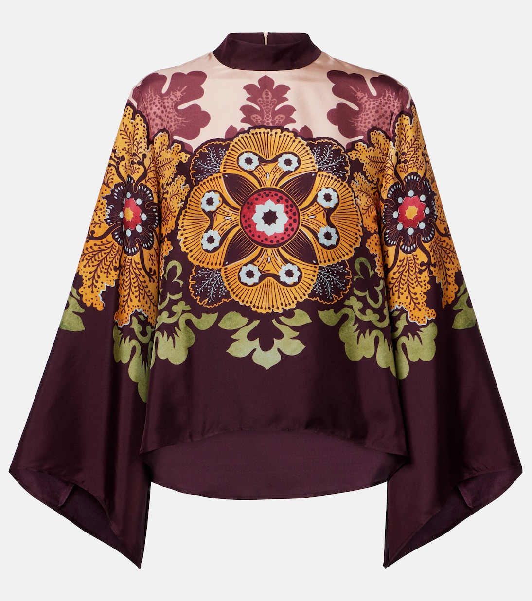 Make An Exit silk twill blouse | La DoubleJ