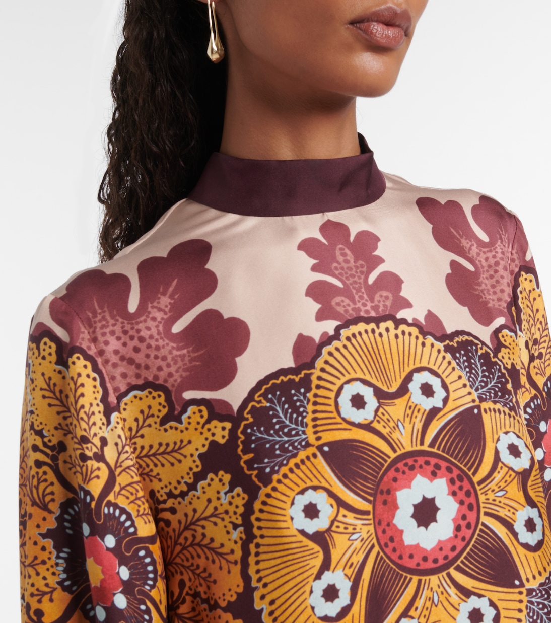 Make An Exit silk twill blouse | La DoubleJ