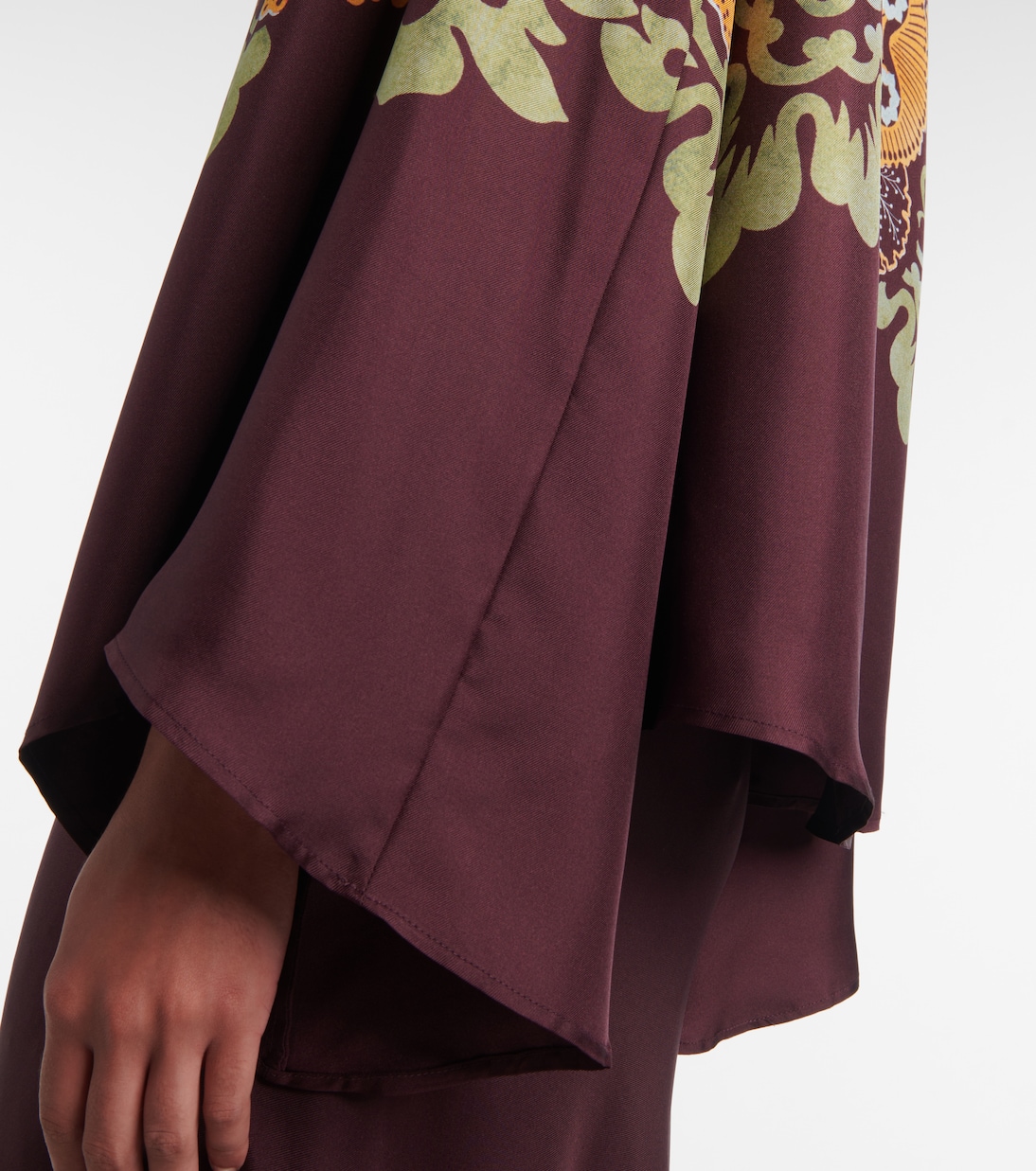 Make An Exit silk twill blouse | La DoubleJ