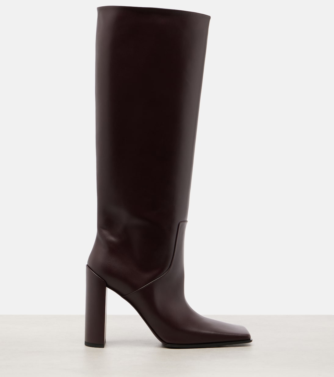 90 leather knee-high boots | Alaïa