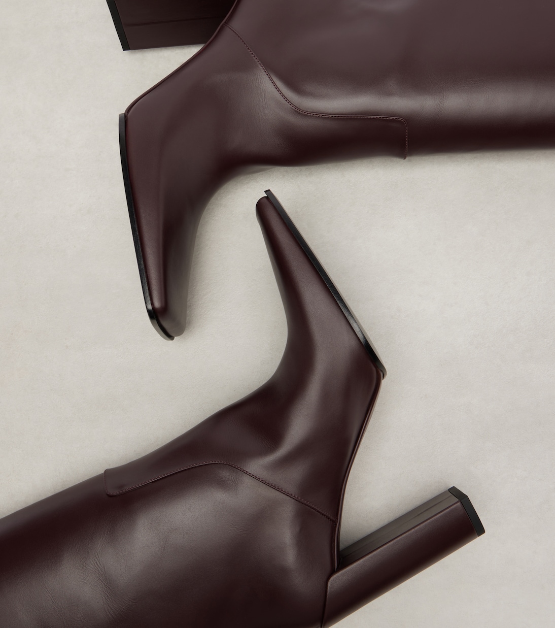 90 leather knee-high boots | Alaïa