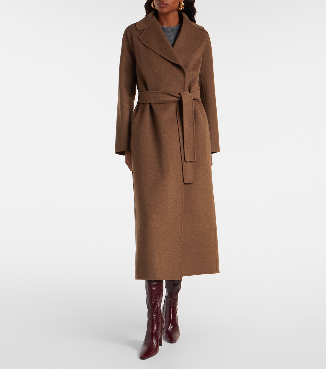 Poldo virgin wool wrap coat | 'S Max Mara