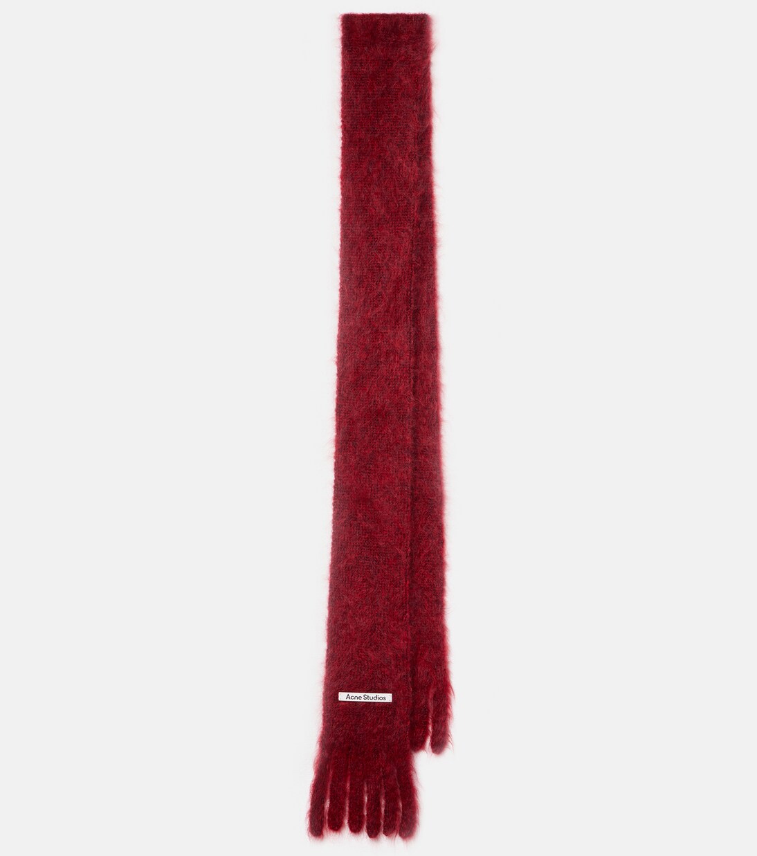 Kinna fringed mohair and wool scarf | Acne Studios