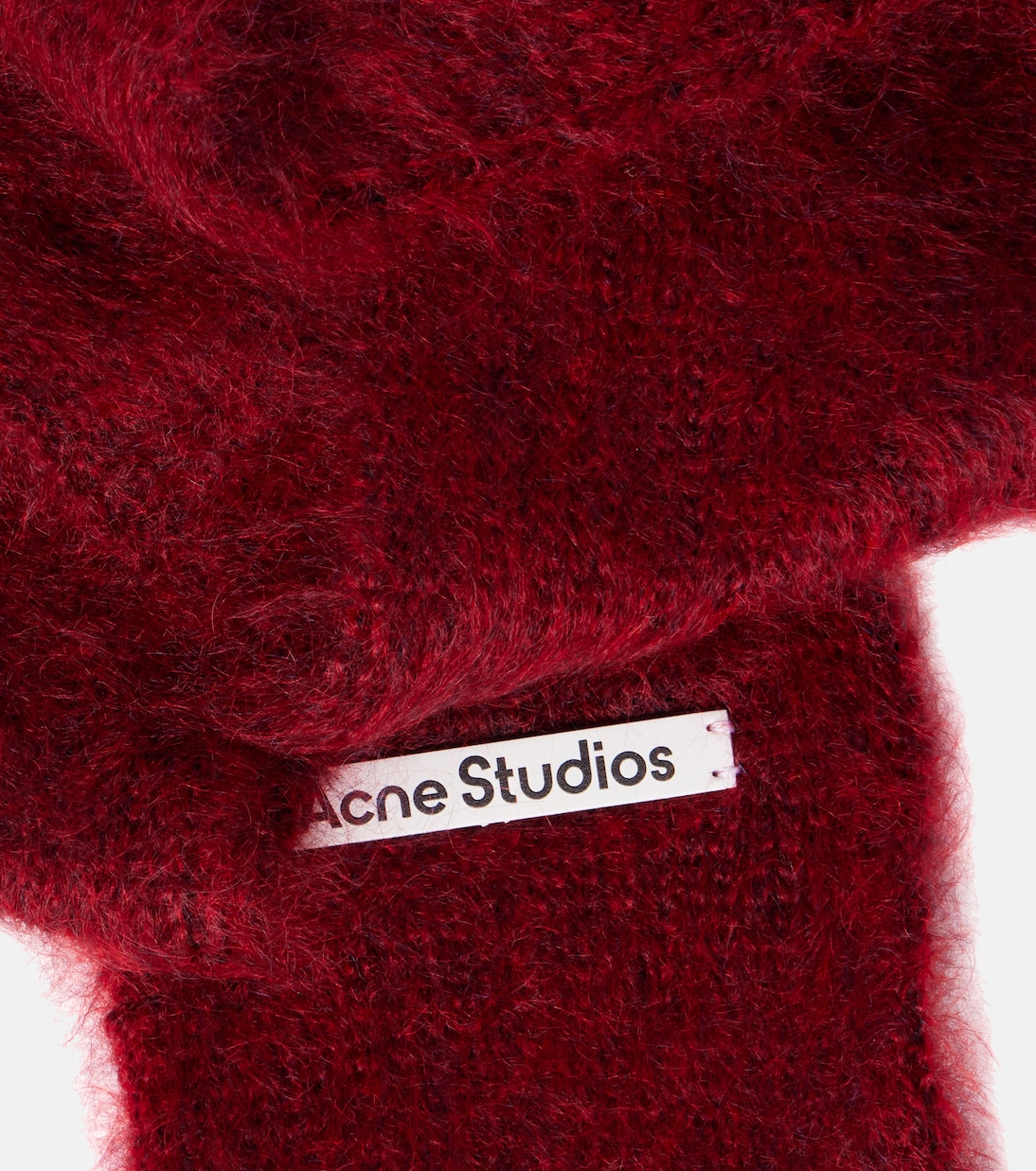 Kinna fringed mohair and wool scarf | Acne Studios