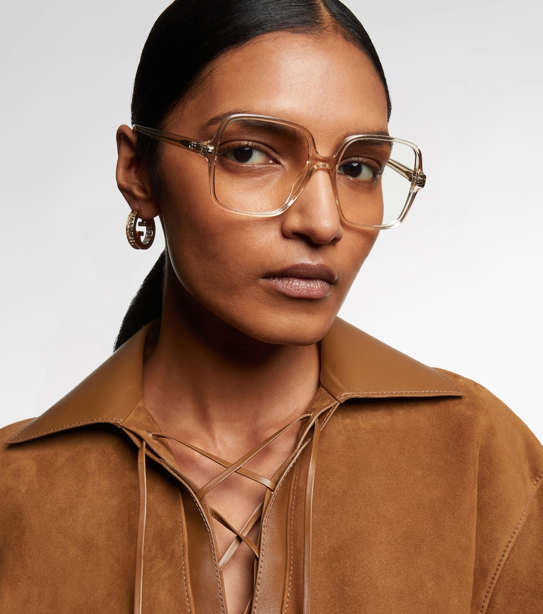 Occhiali da sole squadrati Optical Native GG | Gucci