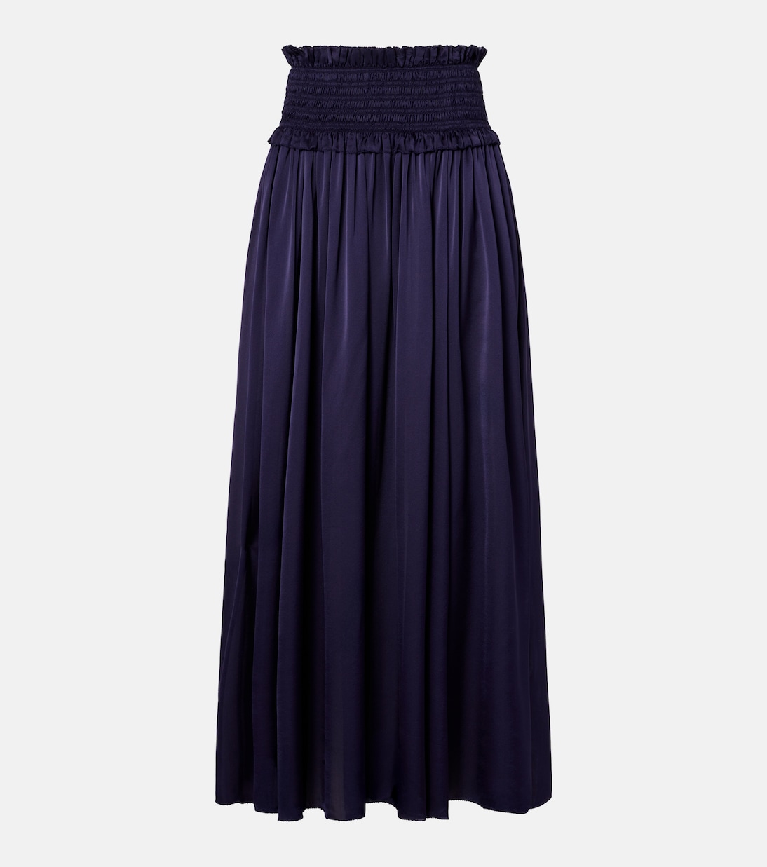 Dream shirred silk maxi skirt | Zimmermann