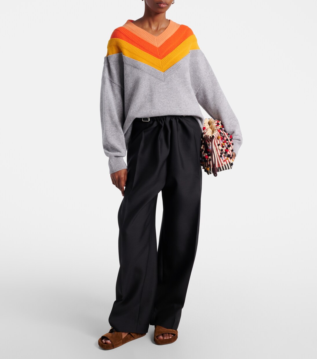Layered wool sweater | Loewe