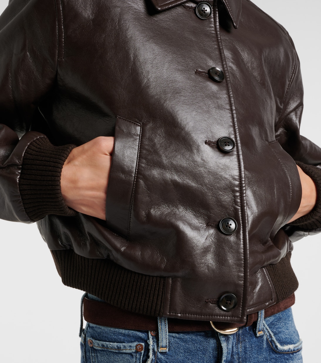 Lola leather bomber jacket  | Citizens of Humanity