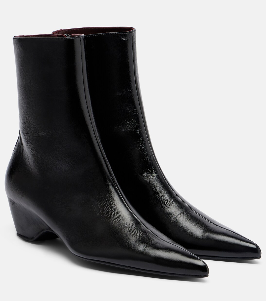 Leather ankle boots | Khaite