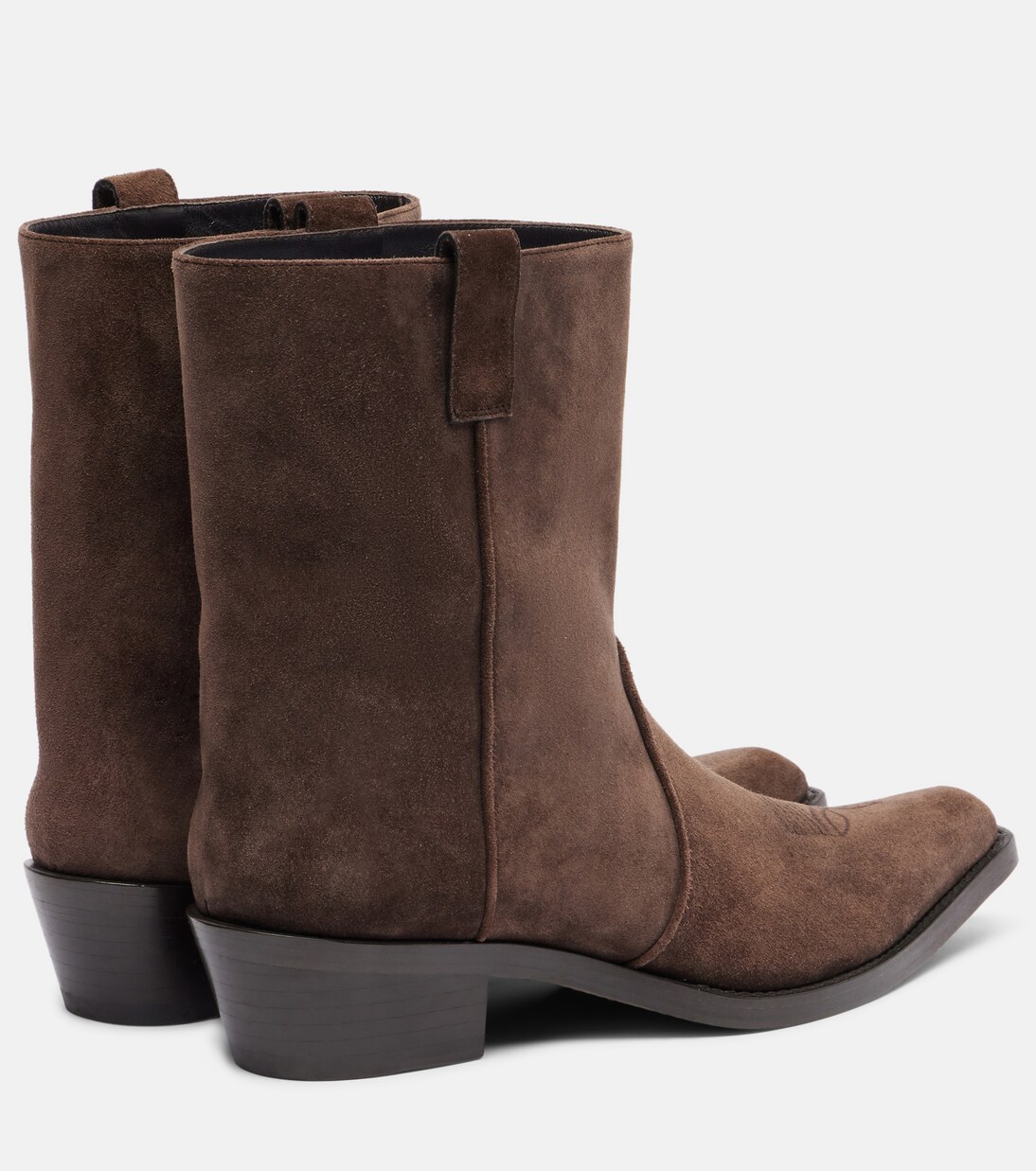 Clive 35 suede ankle boots | Khaite