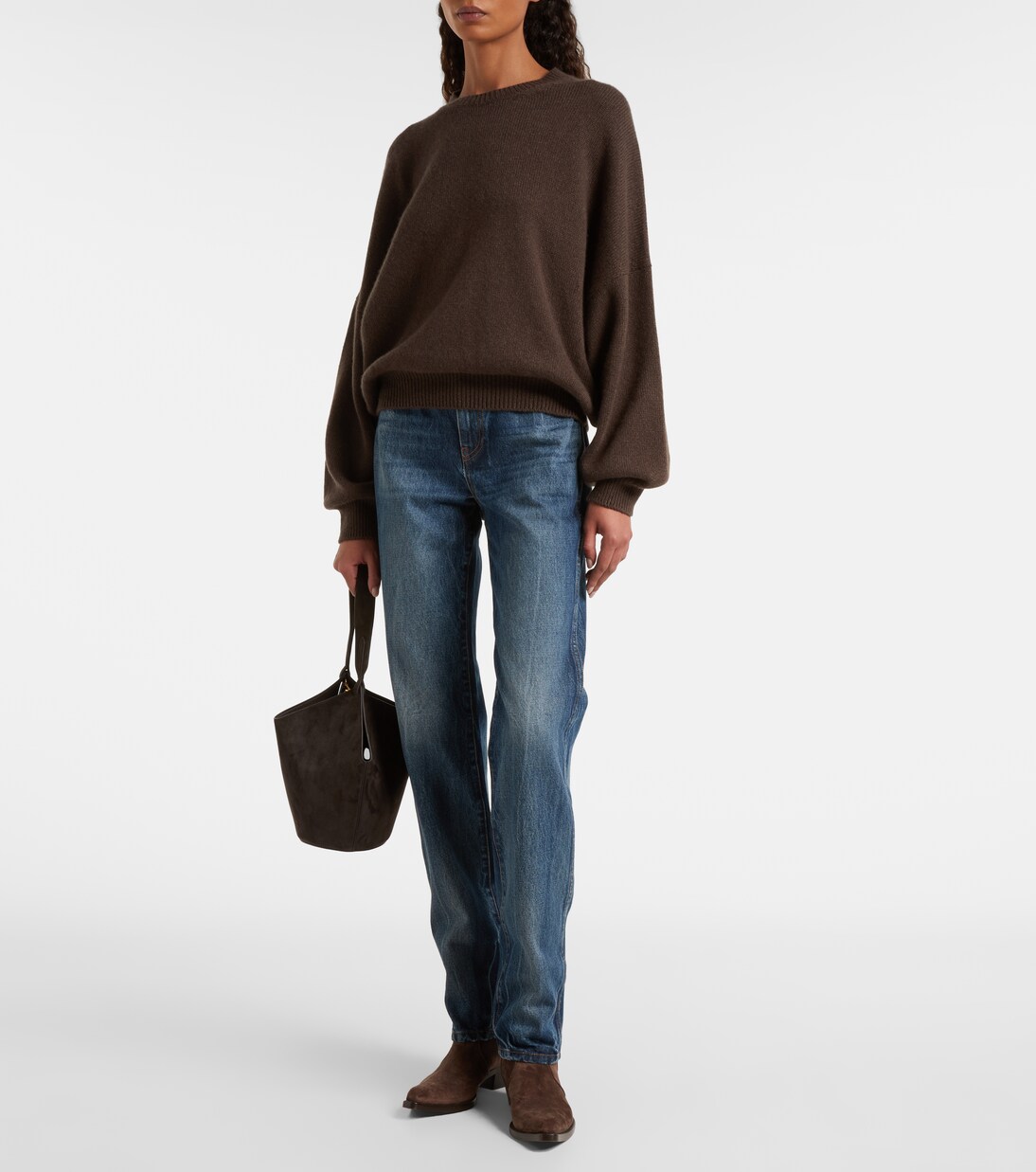 Clive 35 suede ankle boots | Khaite