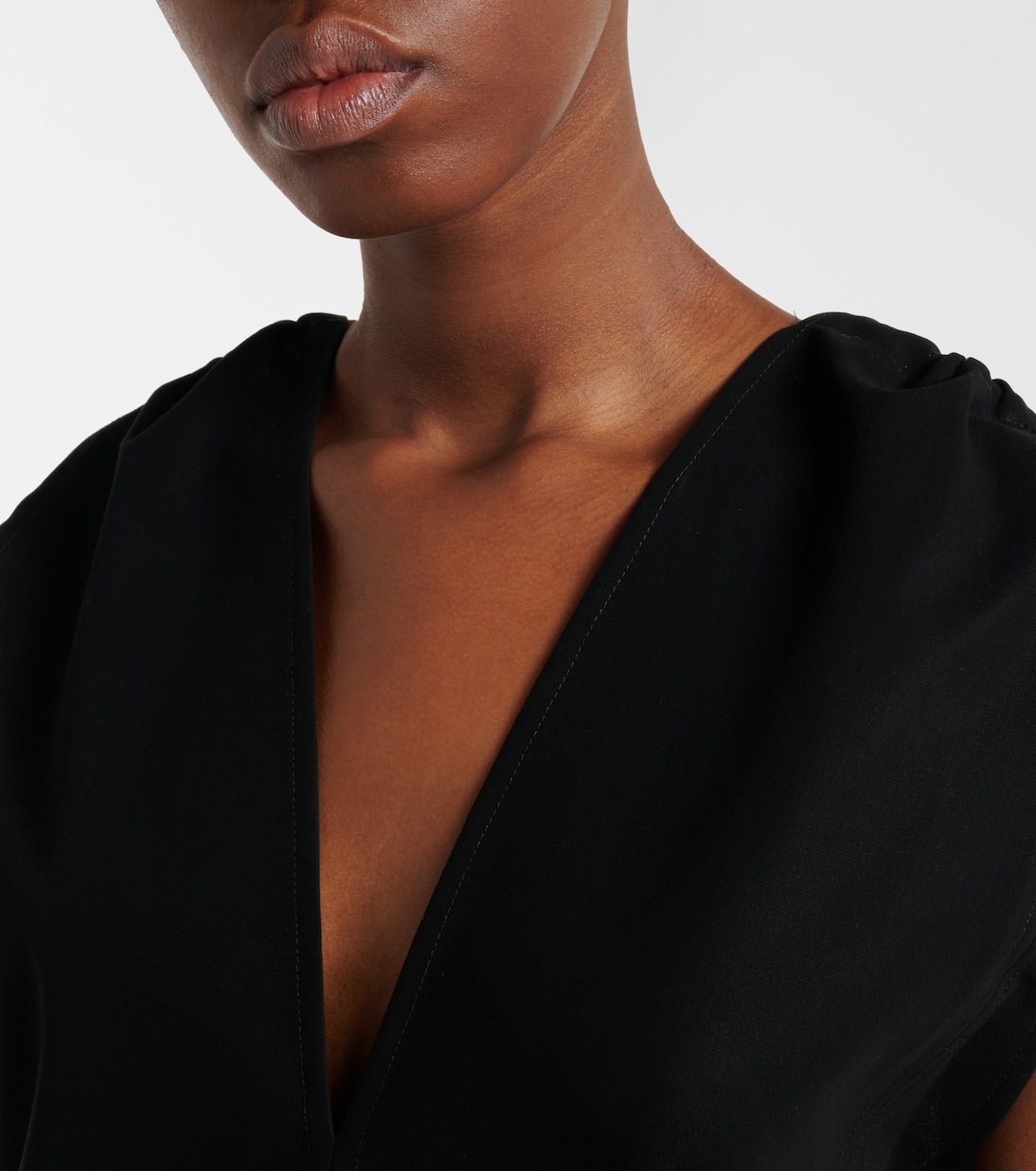 Cotton crêpe top | Plan C