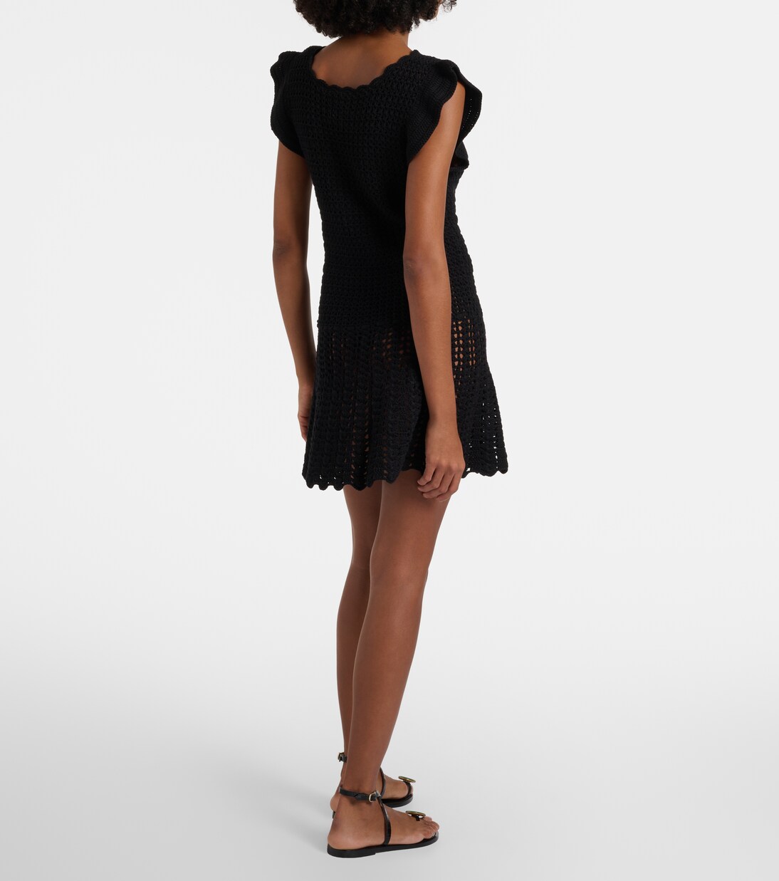 Bailey knitted cotton minidress | Melissa Odabash