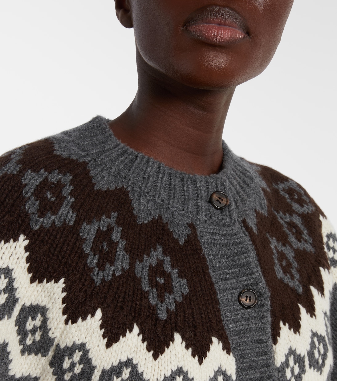 Cardigan aus Wolle und Kaschmir | Prada