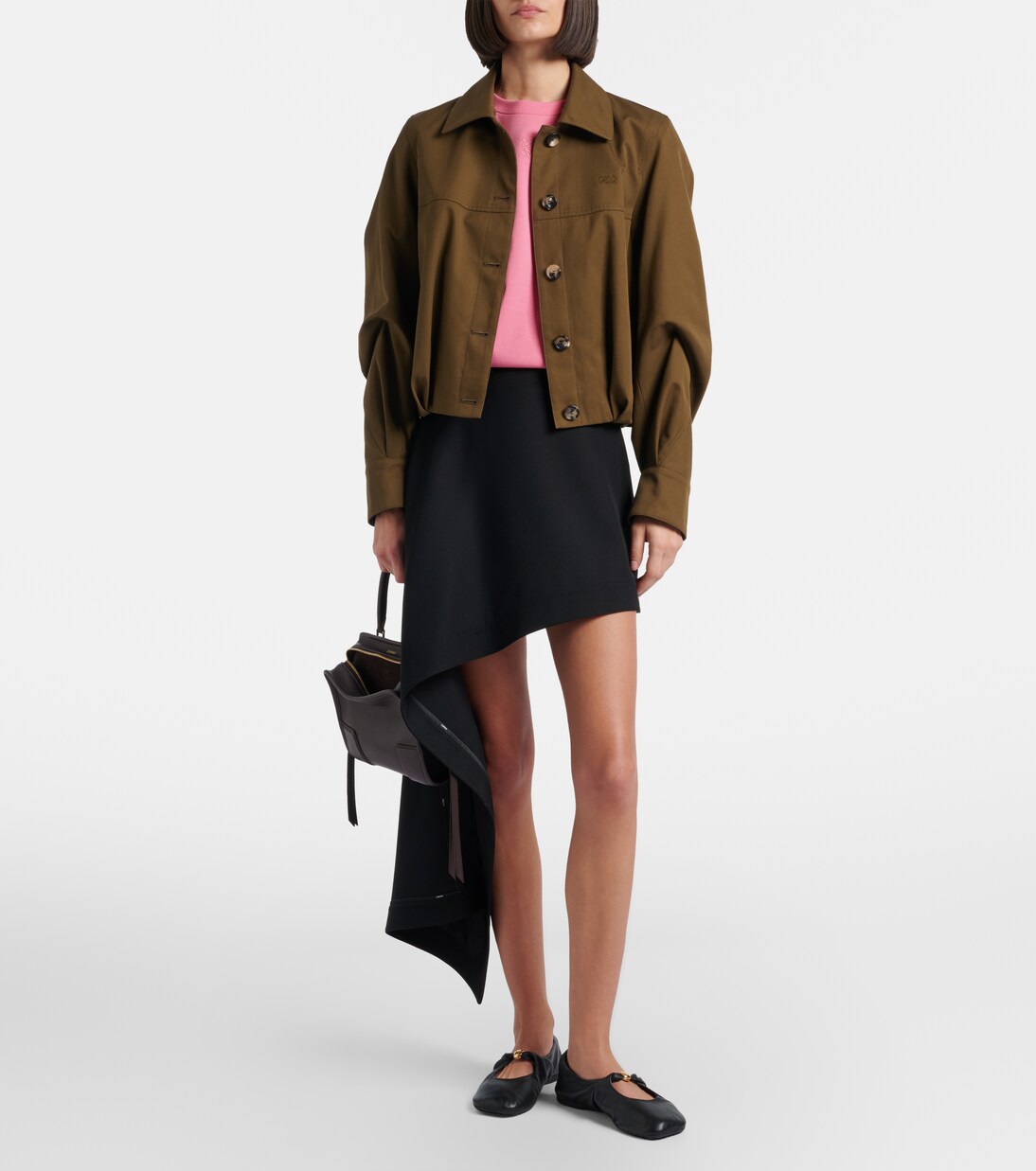 Chaqueta de algodón y seda | Loewe