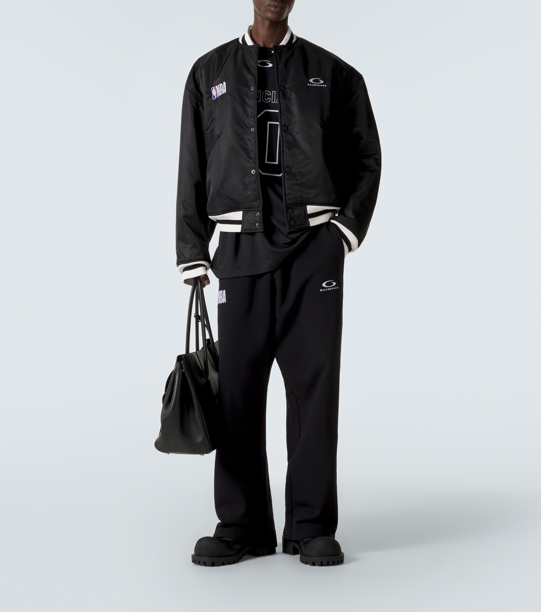 x NBA logo jersey T-shirt | Balenciaga