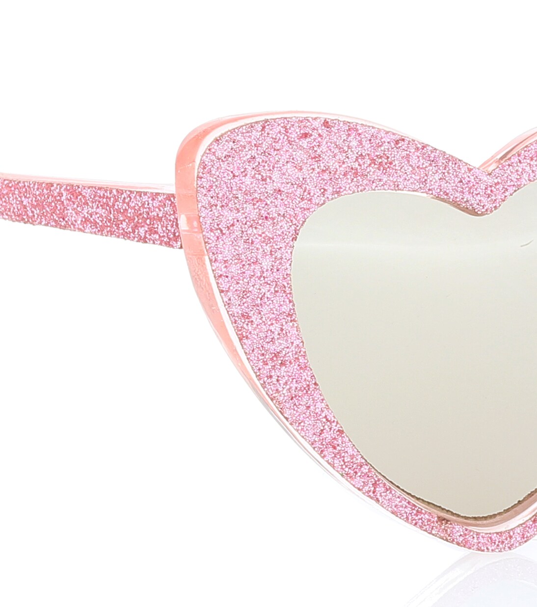Glitter heart-shaped sunglasses | Monnalisa