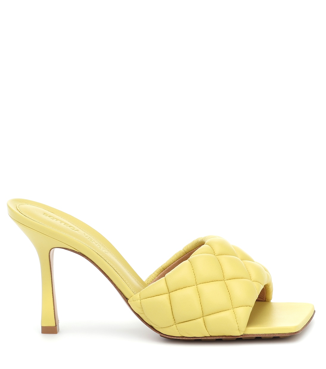 Padded leather sandals | Bottega Veneta