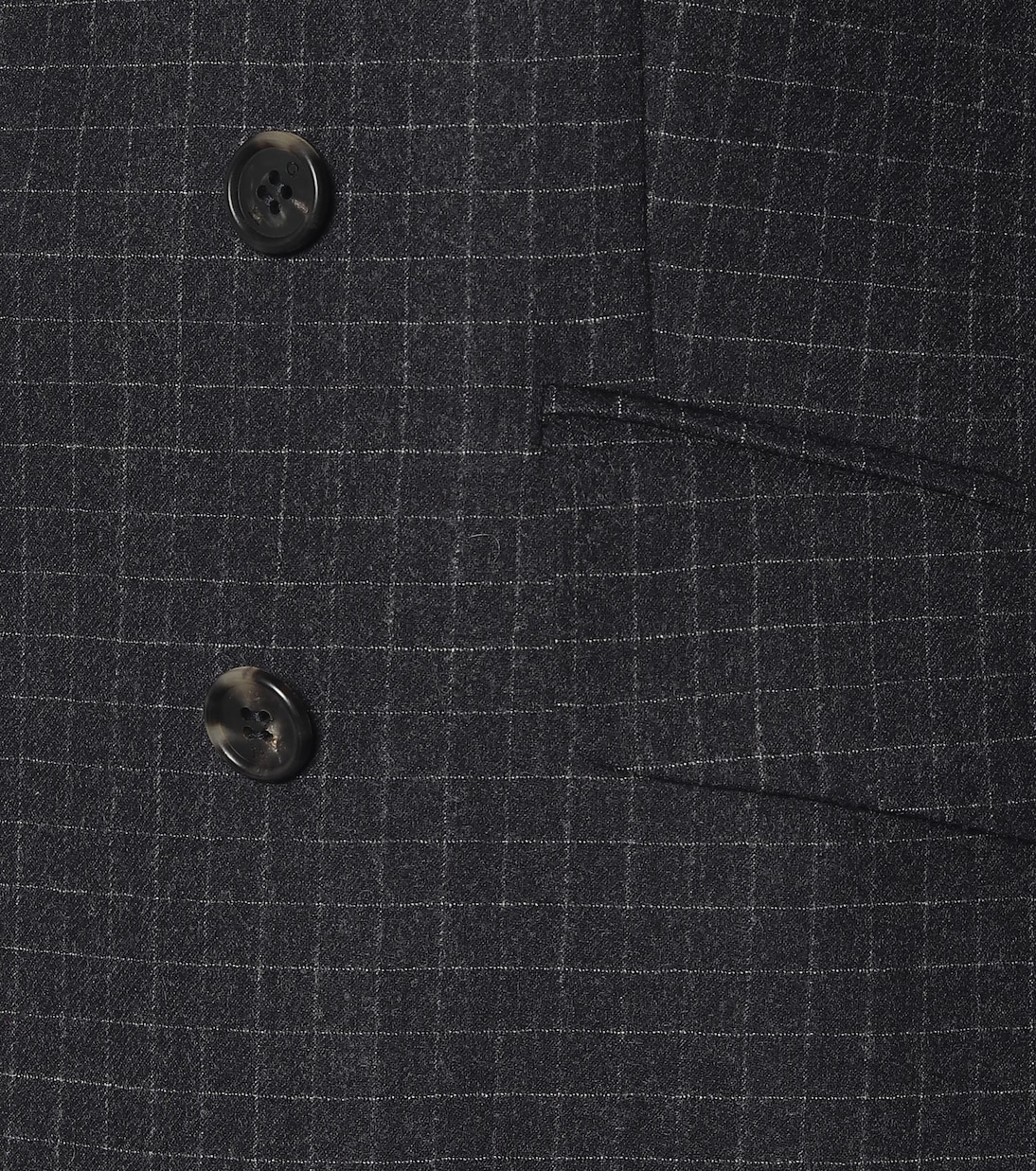 Blazer Angela a quadretti in lana | Gabriela Hearst
