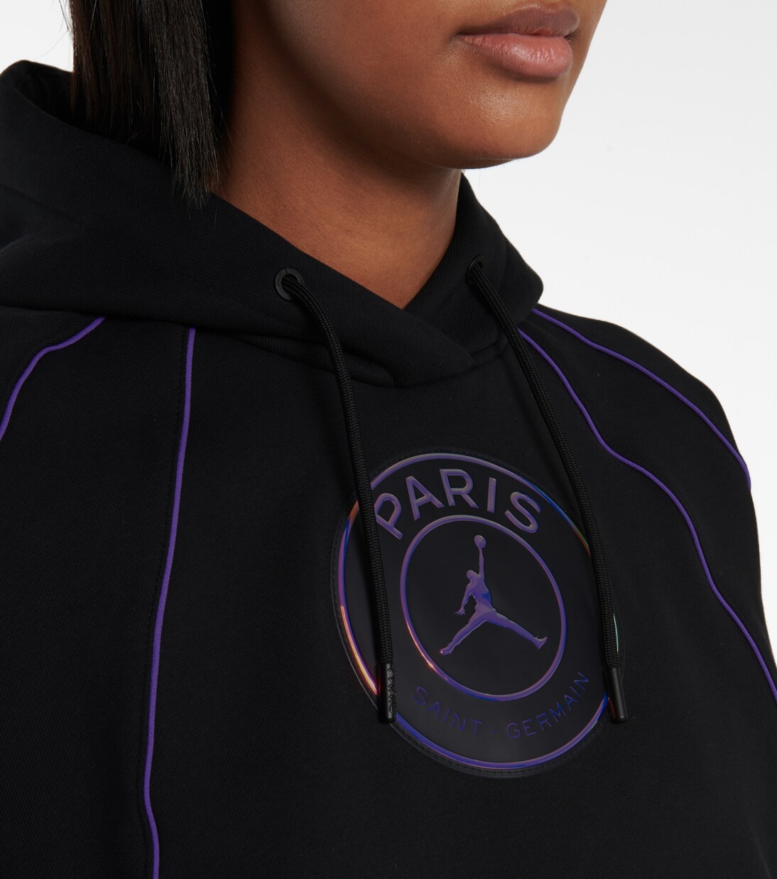Sweat-shirt à capuche Jordan Paris Saint-Germain en coton mélangé | Nike