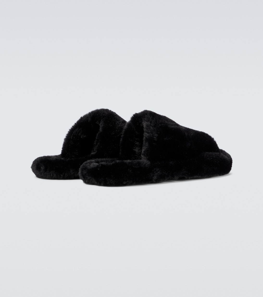 Faux-fur slides | Dolce&Gabbana