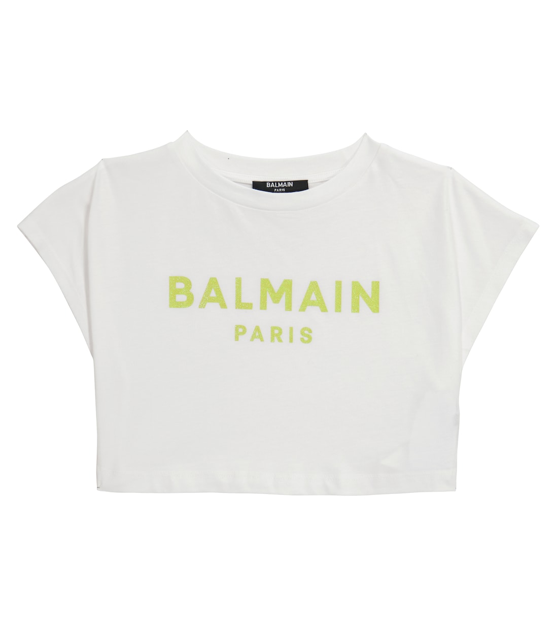 Top aus Baumwolle mit Logo | Balmain Kids