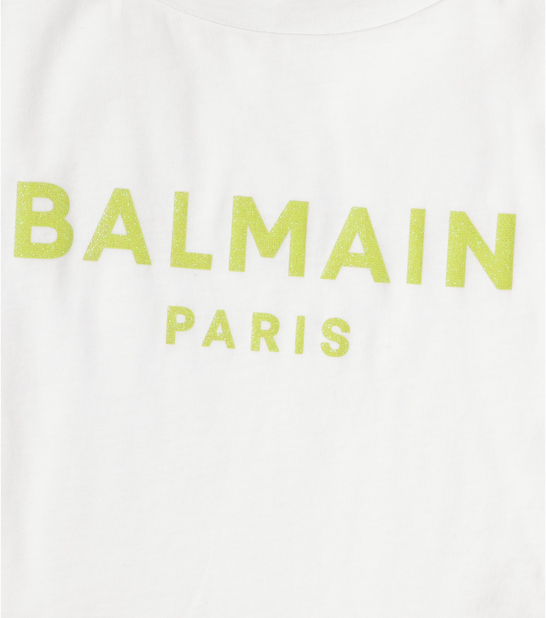 Top aus Baumwolle mit Logo | Balmain Kids