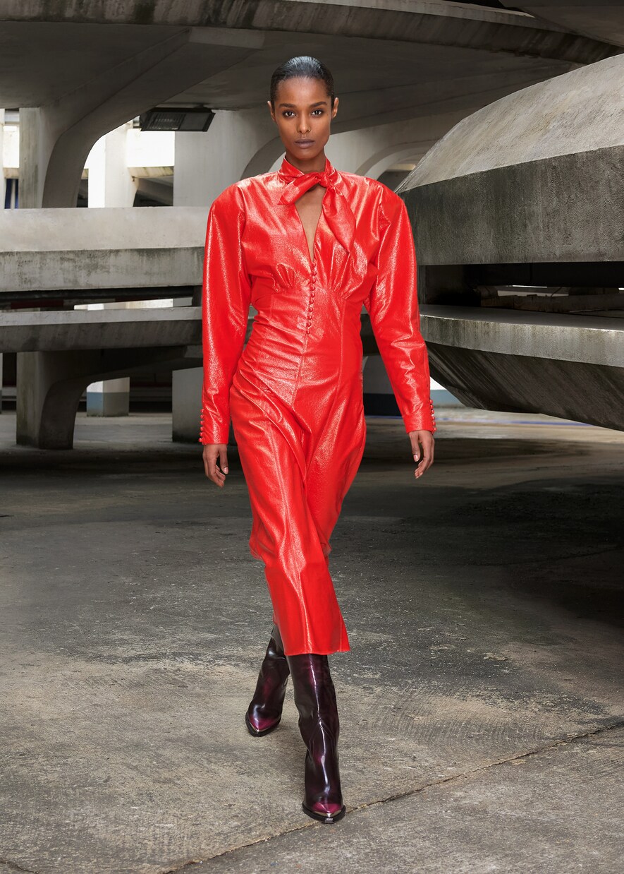 Genazuli faux leather maxi dress | Isabel Marant