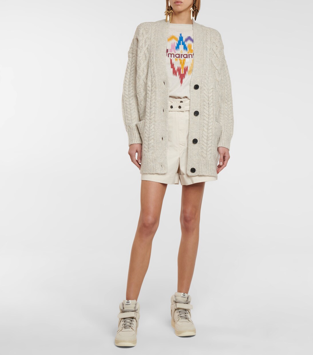 Shorts Roscoe in cotone | Marant Etoile