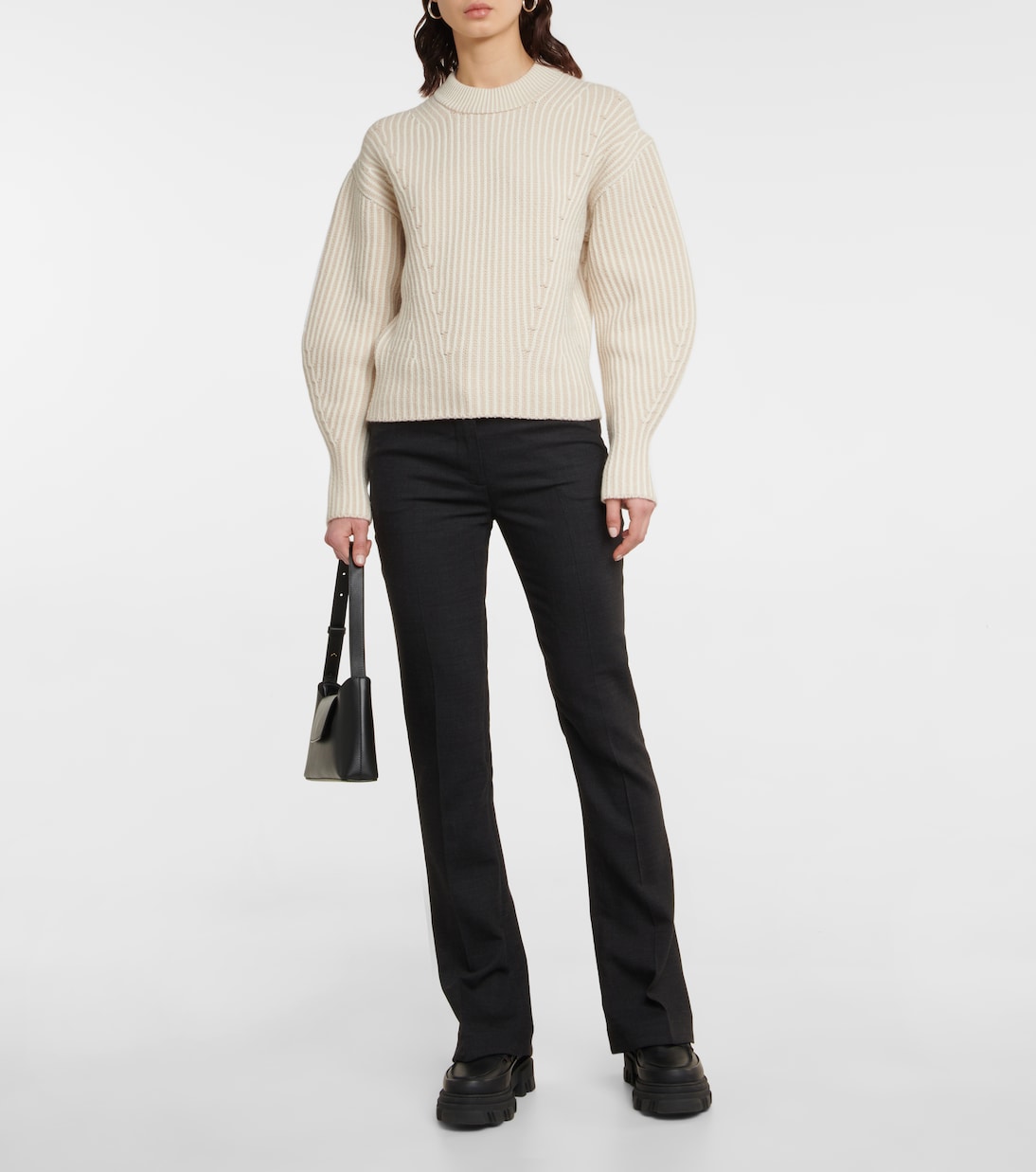 Pullover in misto lana a righe | Joseph
