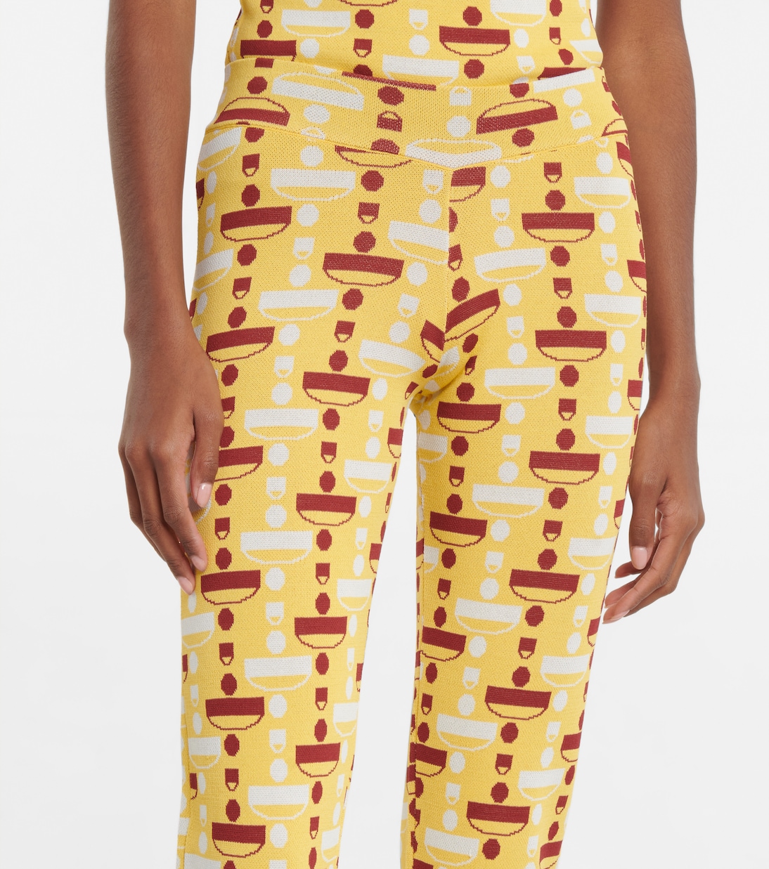 Pantalon évasé à taille haute | Dodo Bar Or