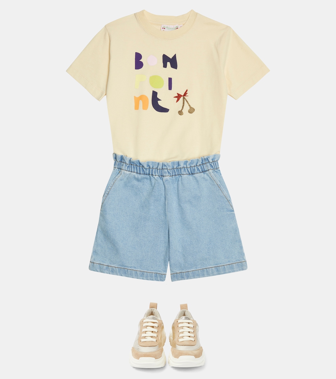 T-shirt Thinda imprimé en coton | Bonpoint