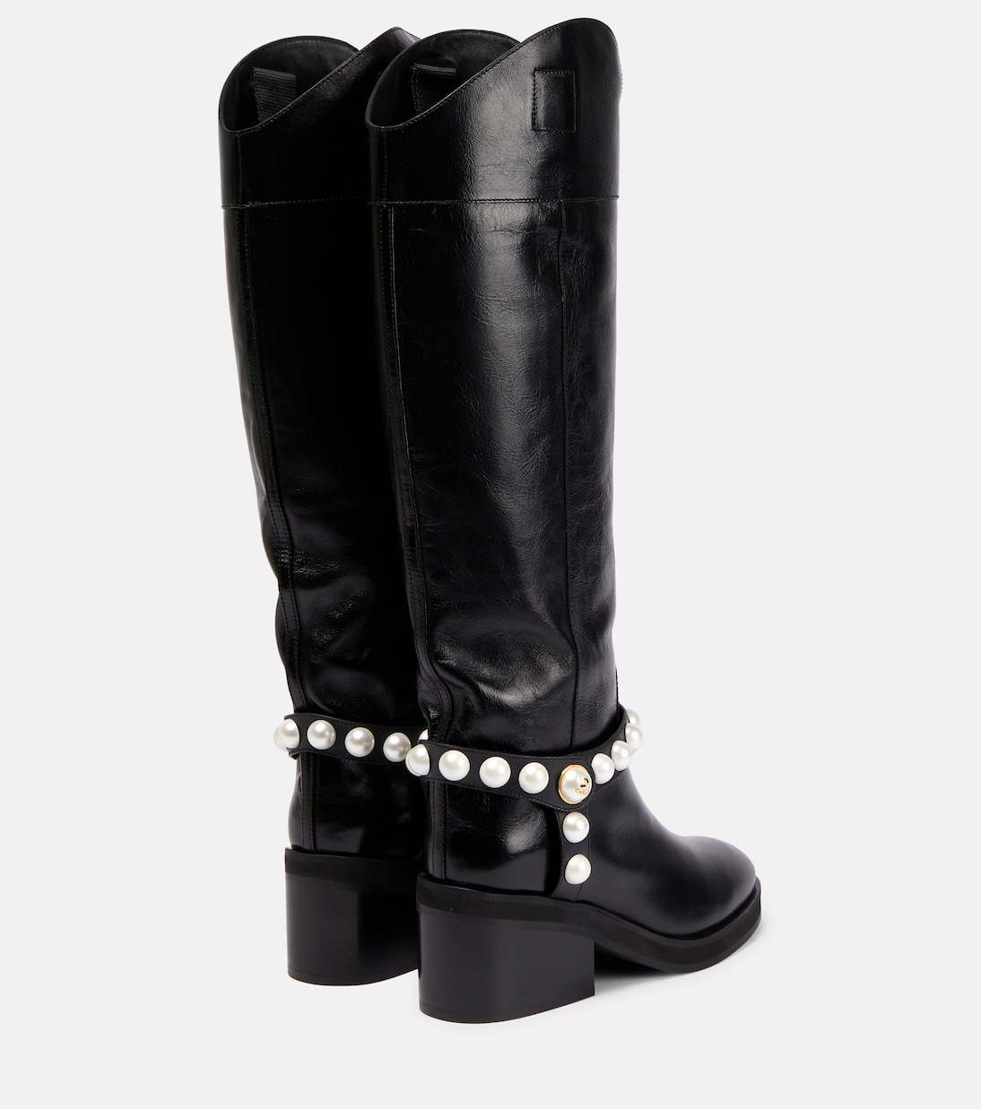 Botas altas Tonya 70 con adornos | Jimmy Choo
