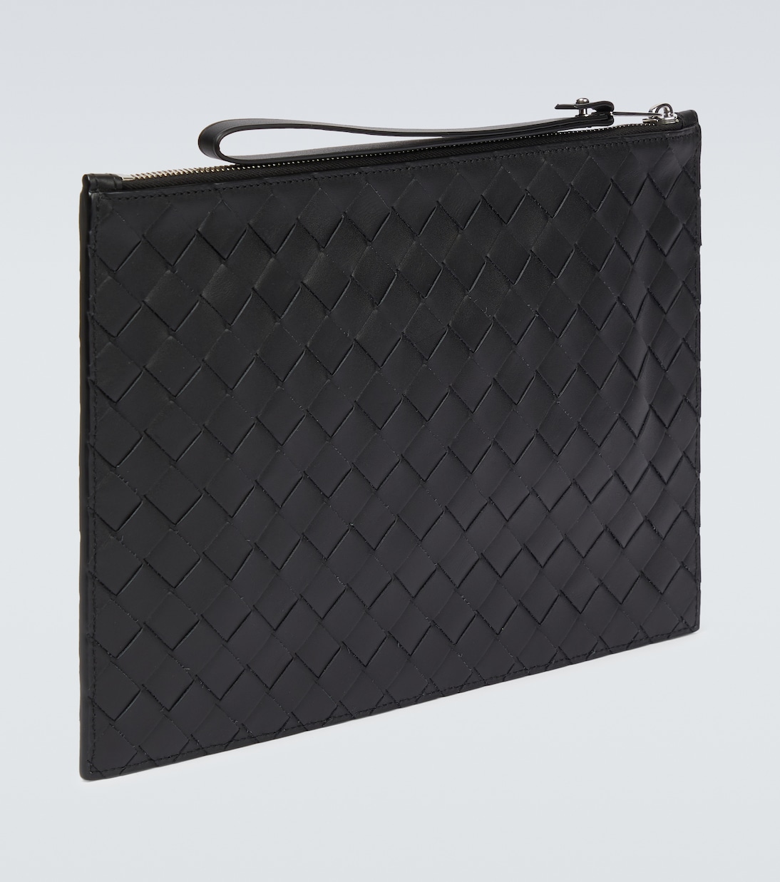 Etui mit Riemen Intrecciato Large aus Leder | Bottega Veneta