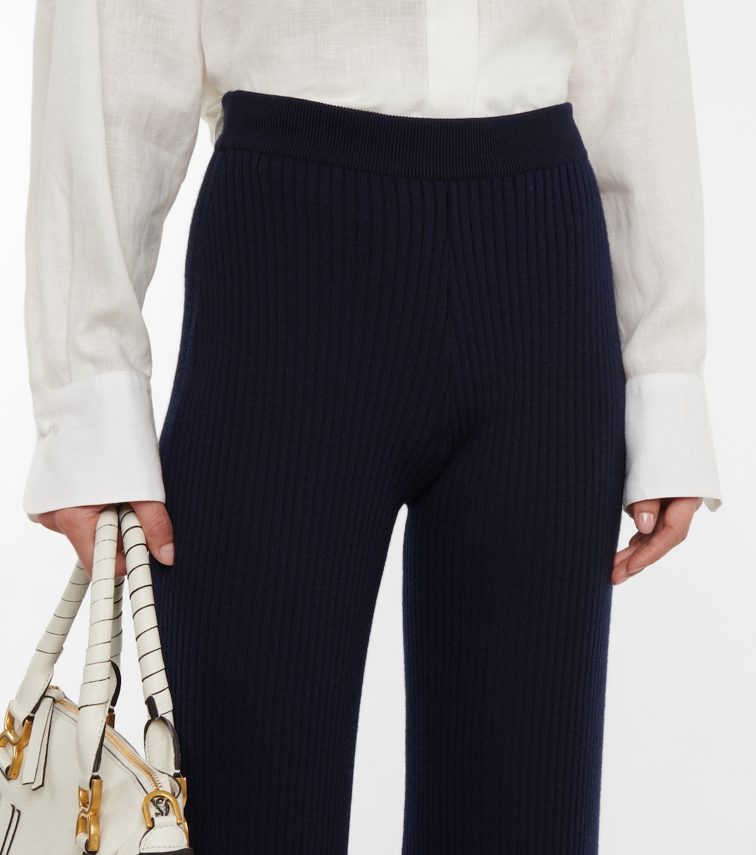 Pantalon en laine et cachemire | Chloé