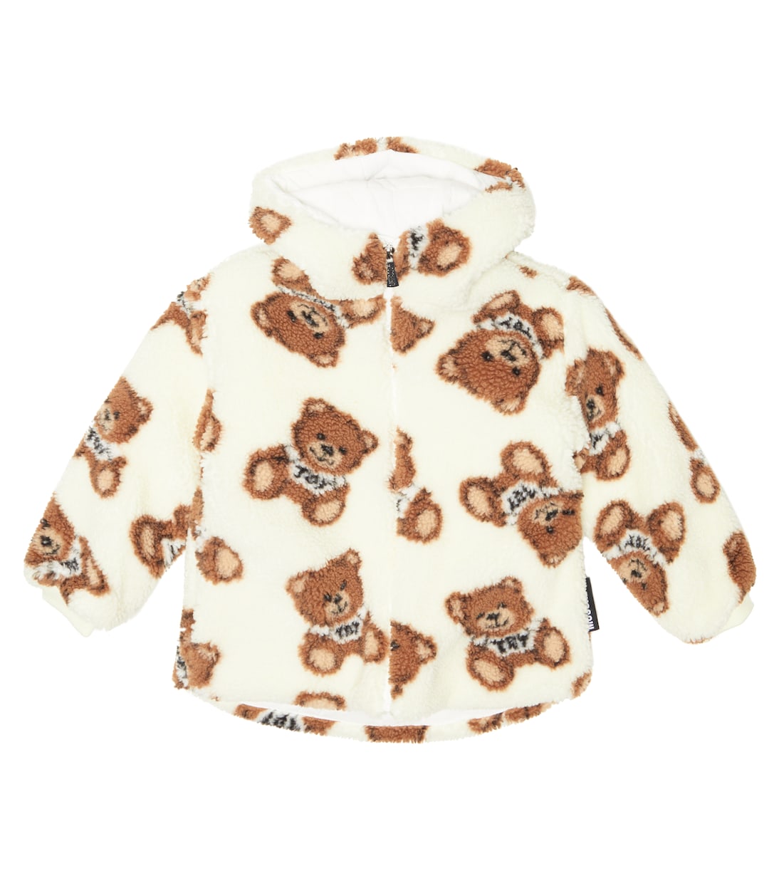 Bedruckte Jacke mit Kapuze | Moschino Kids