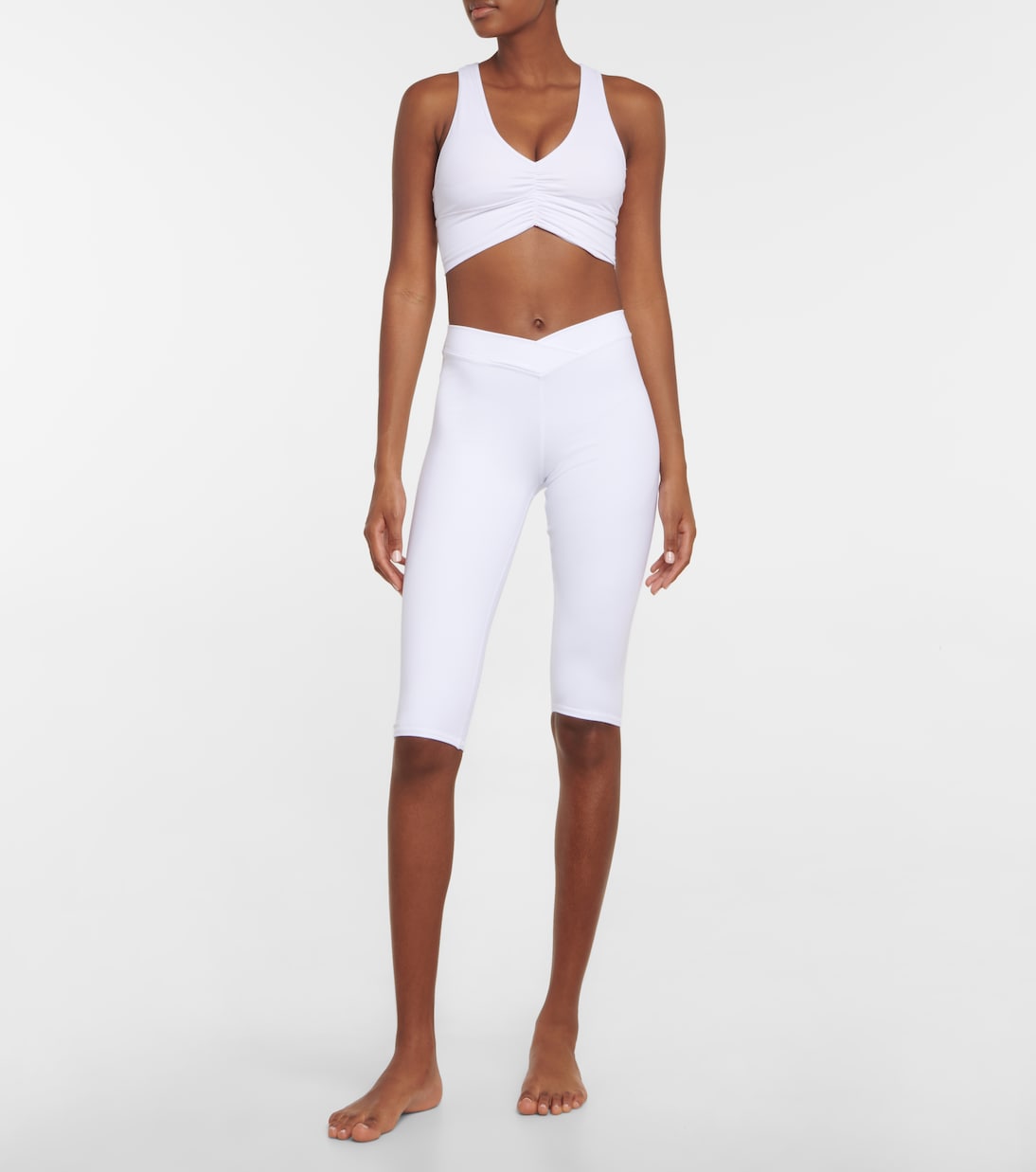 Cropped-Leggings Airbrush | Alo Yoga