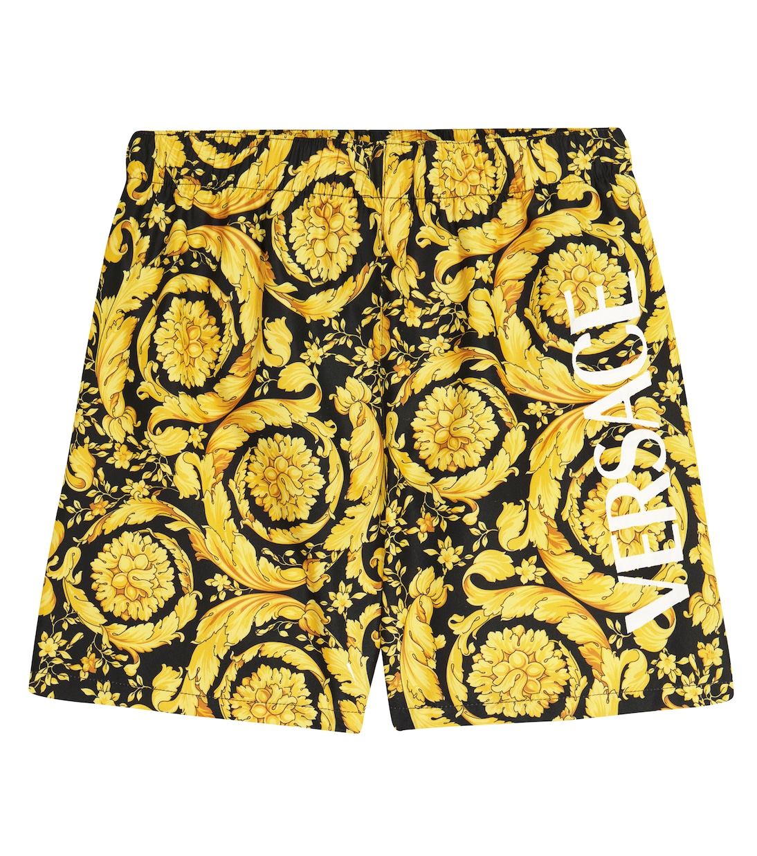 Barocco printed swim trunks | Versace Kids